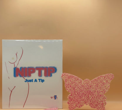 NipTips™ Tap-to-Tip Adhesive Covers  Glitter & Heart Designs | Festival & Performer Accessory
