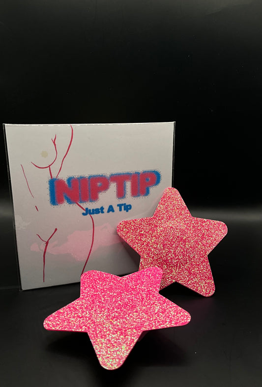 PINK STARS (2 PAIRS)