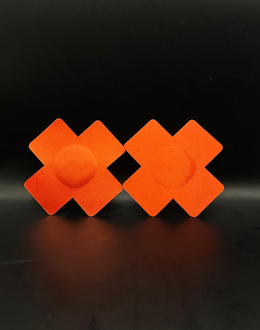 NipTips™ Tap-to-Tip Adhesive Covers  Glitter & Heart Designs | Festival & Performer Accessory